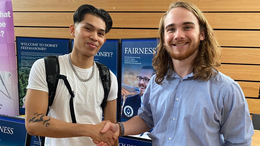 Bournemouth University Fresher's Fair United Grand Lodge of England