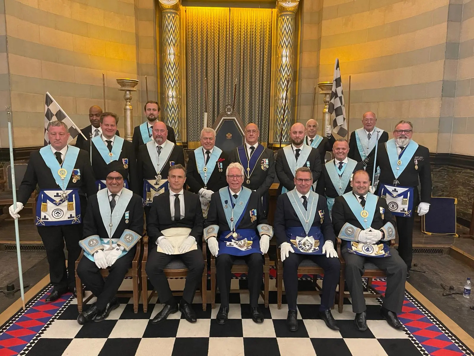 Members of the F1 Lodge