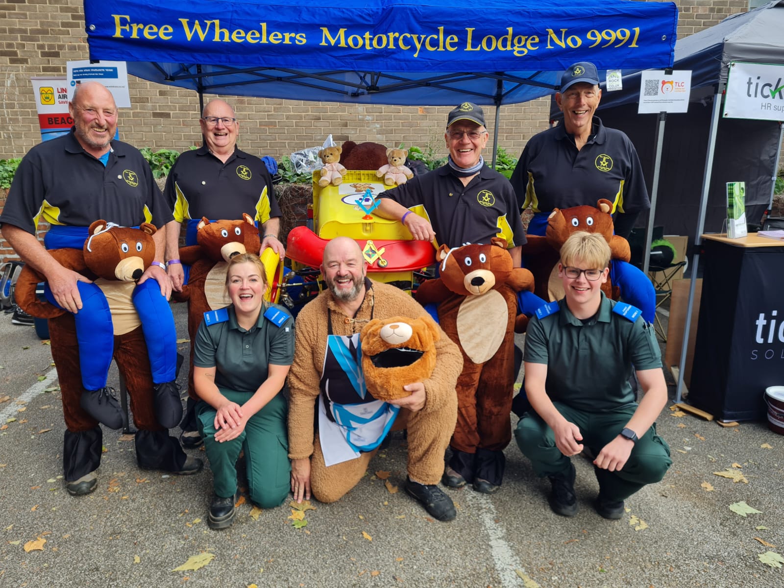 Lincolnshire Masons at the soapbox derby