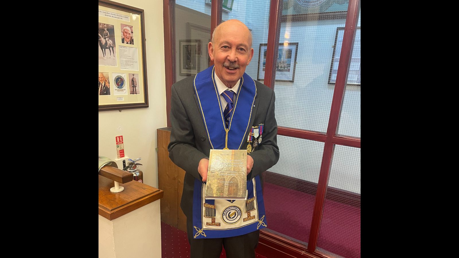 The Provincial Learning and Development Officer for Monmouthshire, Graham Murphy has published a new book charting the history of the 63 buildings that have served Freemasonry in Monmouthshire since 1764.