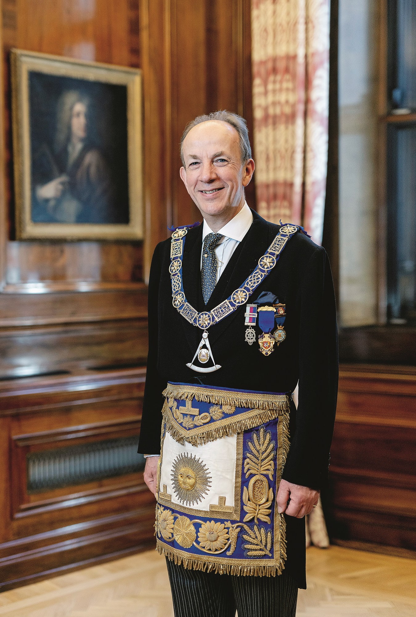 Jonathan Spence Pro Grand Master of the United Grand Lodge of England