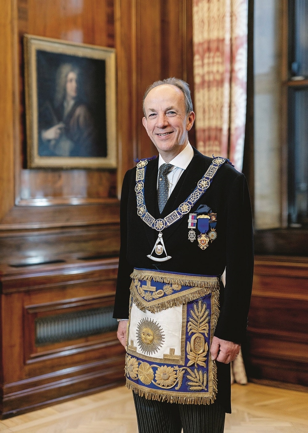 Pro Grand Master Jonathan Spence, United Grand Lodge of England