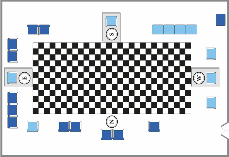 Masonic Lodge room seating plan