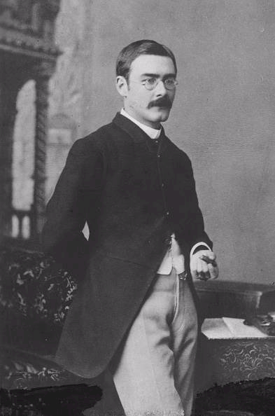 Rudyard Kipling in his mid 20s