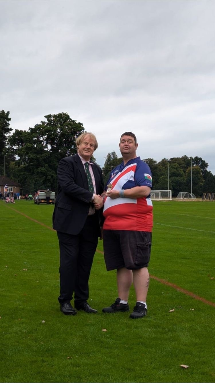 Clive with Sir David Hugh Wootton, Second Grand Principal of Supreme Grand Chapter