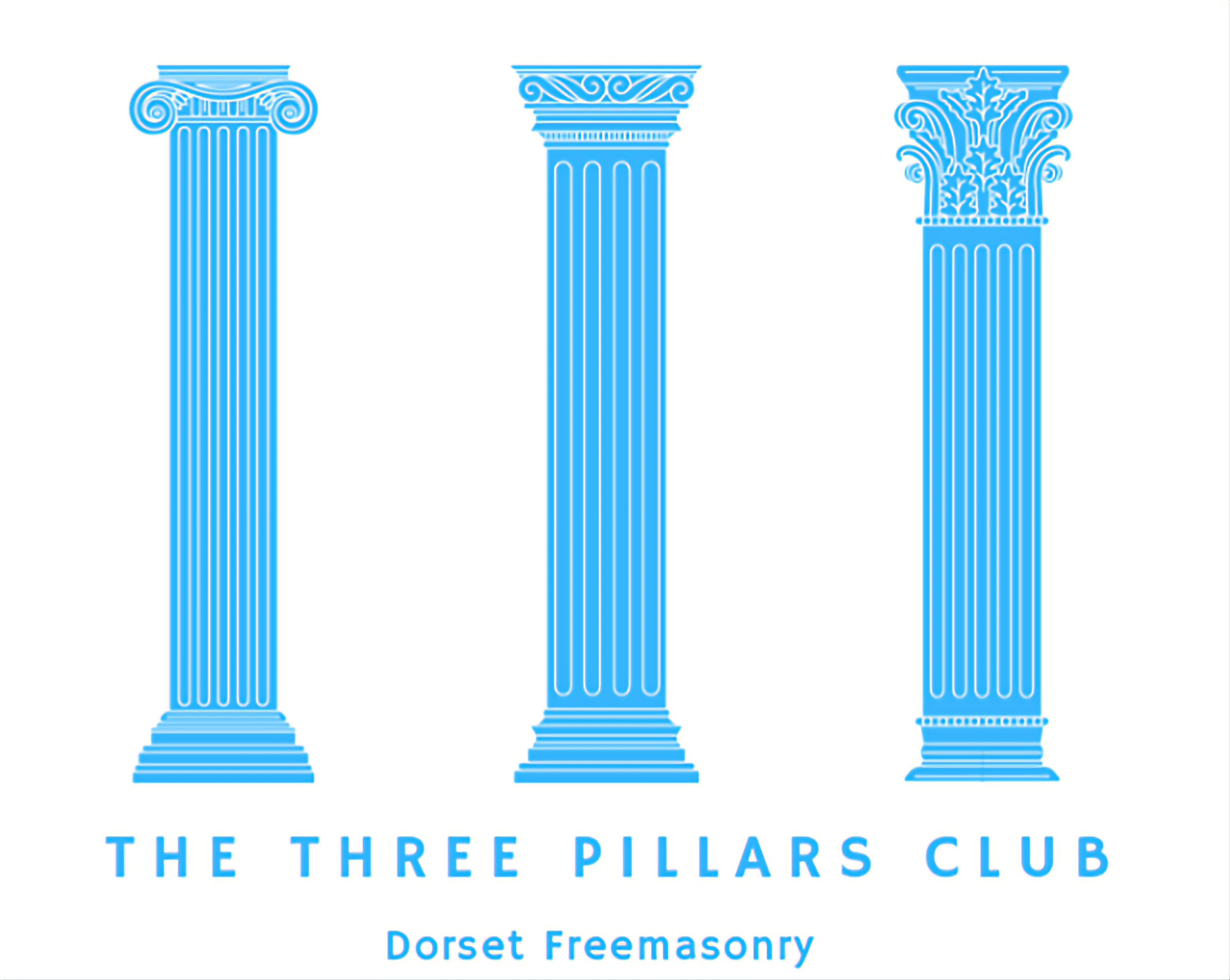 The Three Pillars Club logo