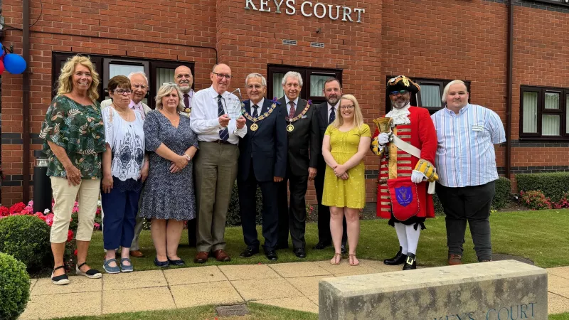 Wilson Keys Court in Staffordshire celebrates its 30-year anniversary and wins Best Affordable Housing Enterprise Award for Staffordshire.