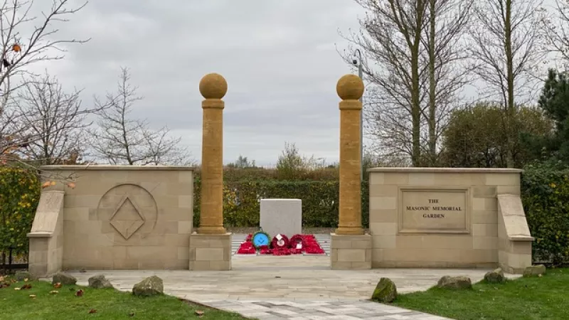 Masonic Memorial garden