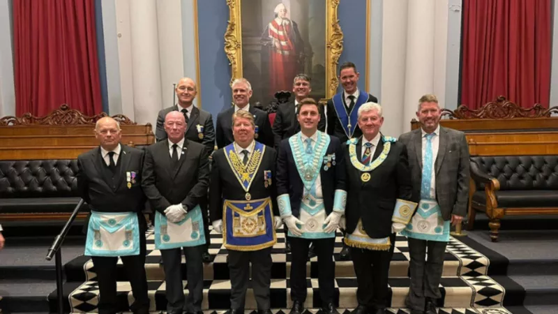 North Welsh Freemasons Travel to Dublin