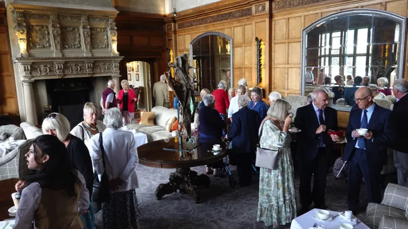 Devonshire Freemasons organised their annual Masonic Widows Association gathering at Bovey Castle.
