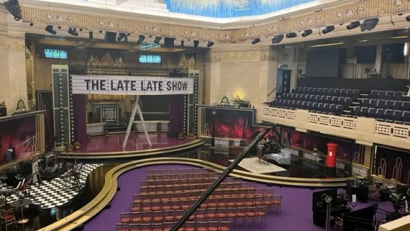 The Late Late Show at the Grand Temple in Freemasons' Hall London