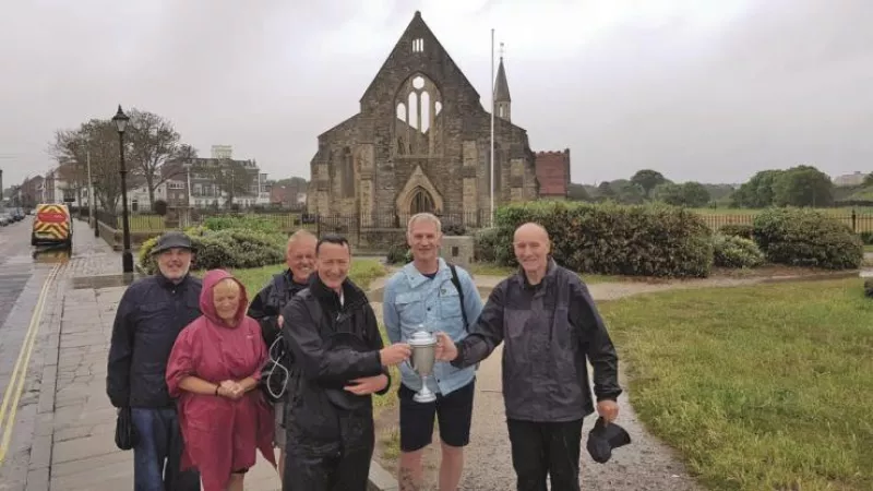 Freemasons during the 2021 miles challenge