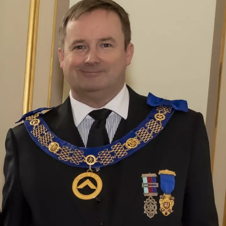 Matt Hampson President of the Committee of General Purposes of Supreme Grand Chapter