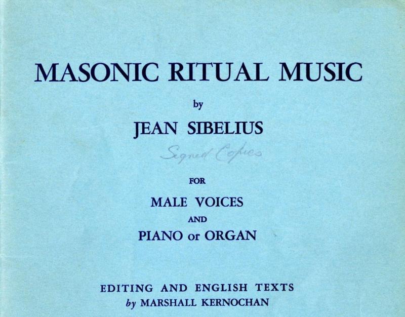 Masonic Ritual Music by Jean Sibelius